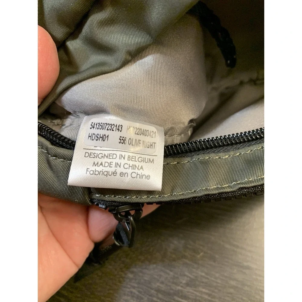 Hedgren Bolt Waist Bag‎ Crossbody Fanny Olive Green Hiking Pockets
